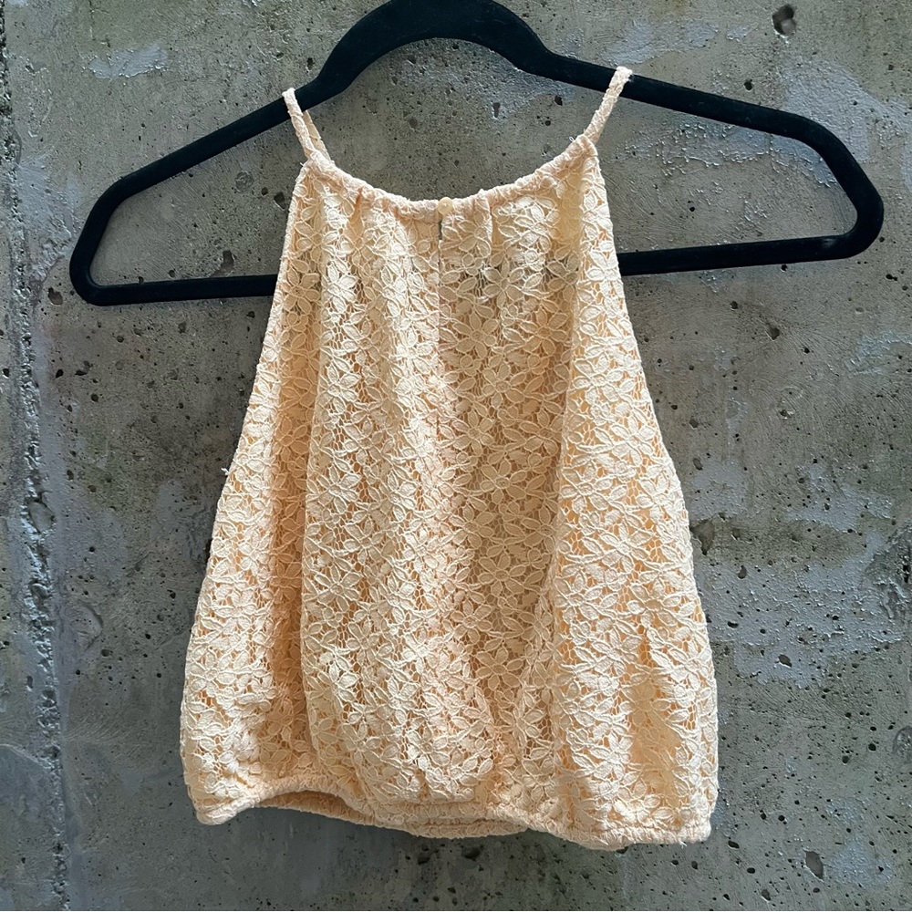โจ3 for $50โจ Zara Girl's Yellow Lace Tank Top, 11-12